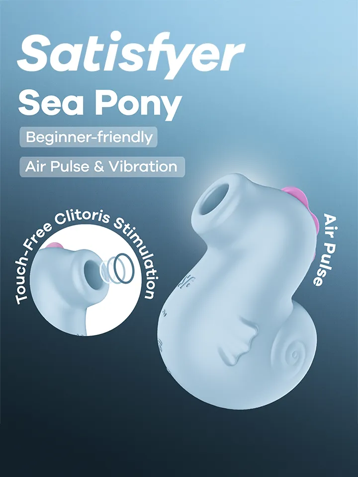 Satisfyer Sea Pony Air Pulse Vibrator Lufttrycksvibrator |  | Intimast