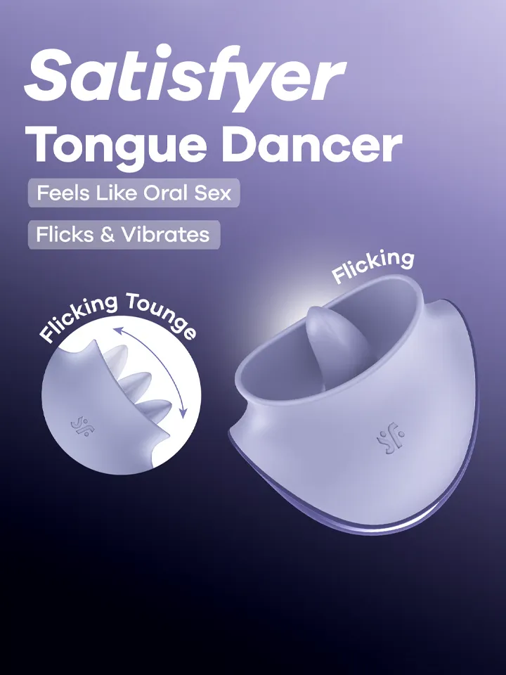 Satisfyer Tongue Dancer Flicking Clitoral Stimulator Klitorisvibrator |  | Intimast