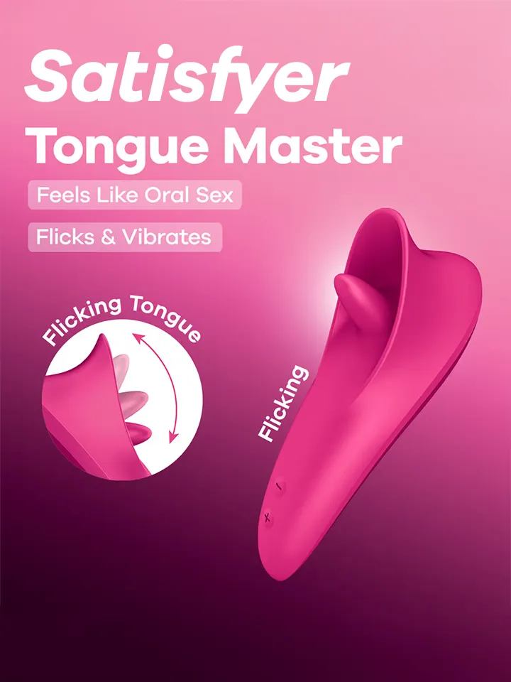 Satisfyer Tongue Master Flicking Clitoral Stimulator Klitorisvibrator |  | Intimast