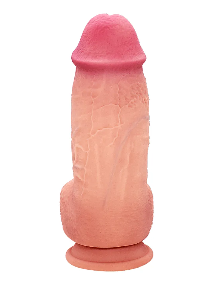 Realistic Chubby Silicone Dildo 21 cm Realistisk dildo |  | Intimast
