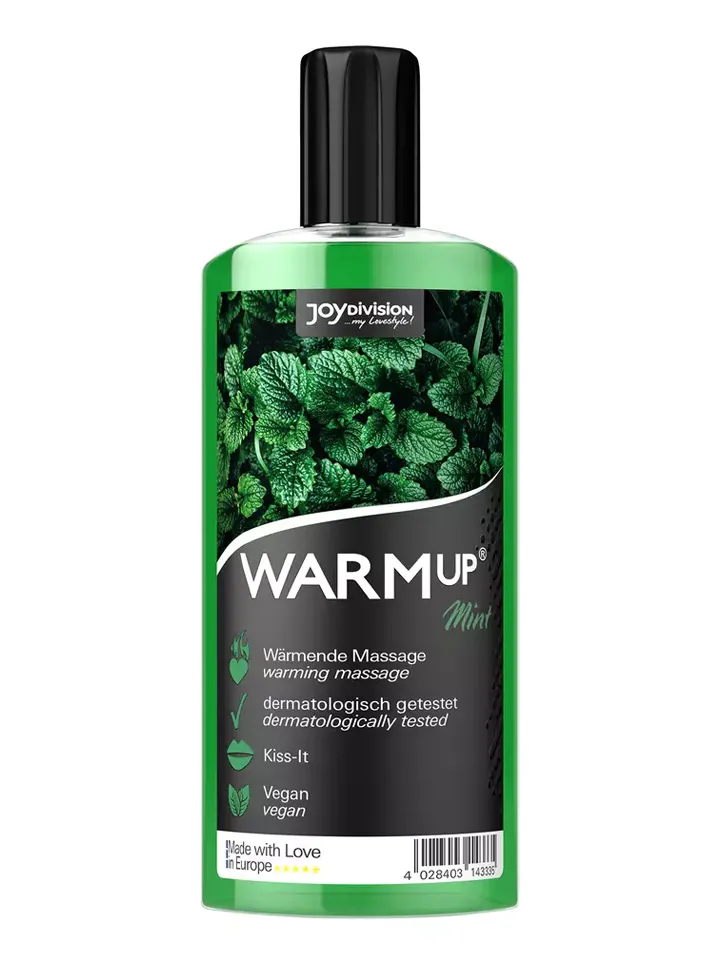 Joydivision Warm-up Massage Oil Mint Scent 150 ml Massageolja |  | Intimast